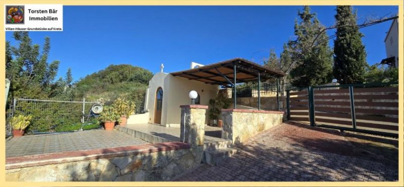 Kounoupidiana Kreta, Chania, Luxusvilla mit Panoramablick, Einliegerwohnung und eigener Kirche Haus kaufen